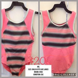 #9L Used Child Large Ivivva Leotard